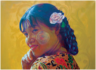 Myanmar Artist Aung Kyaw Tun