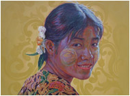 Myanmar Artist Aung Kyaw Tun