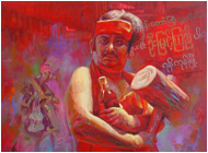 Myanmar Artist Aung Kyaw Tun