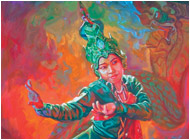 Myanmar Artist Aung Kyaw Tun