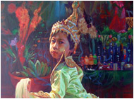 Myanmar Artist Aung Kyaw Tun