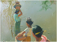 Myanmar Artist Aung Kyaw Tun