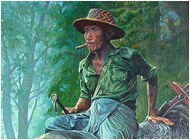 Myanmar Artist Aung Kyaw Tun