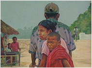 Myanmar Artist Aung Kyaw Tun